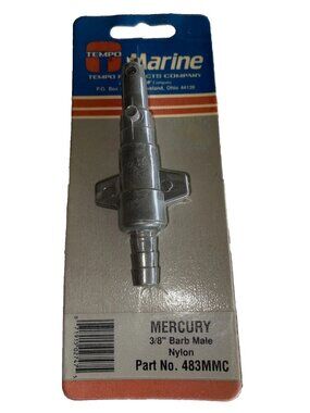 Tempo Marine Quick Connector 3/8” Barbed End #483MMC BA6